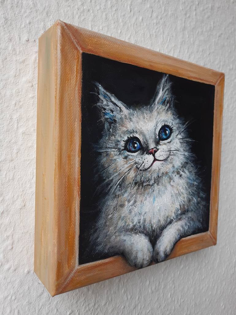 Original Figurative Animal Painting by Iryna Pechena