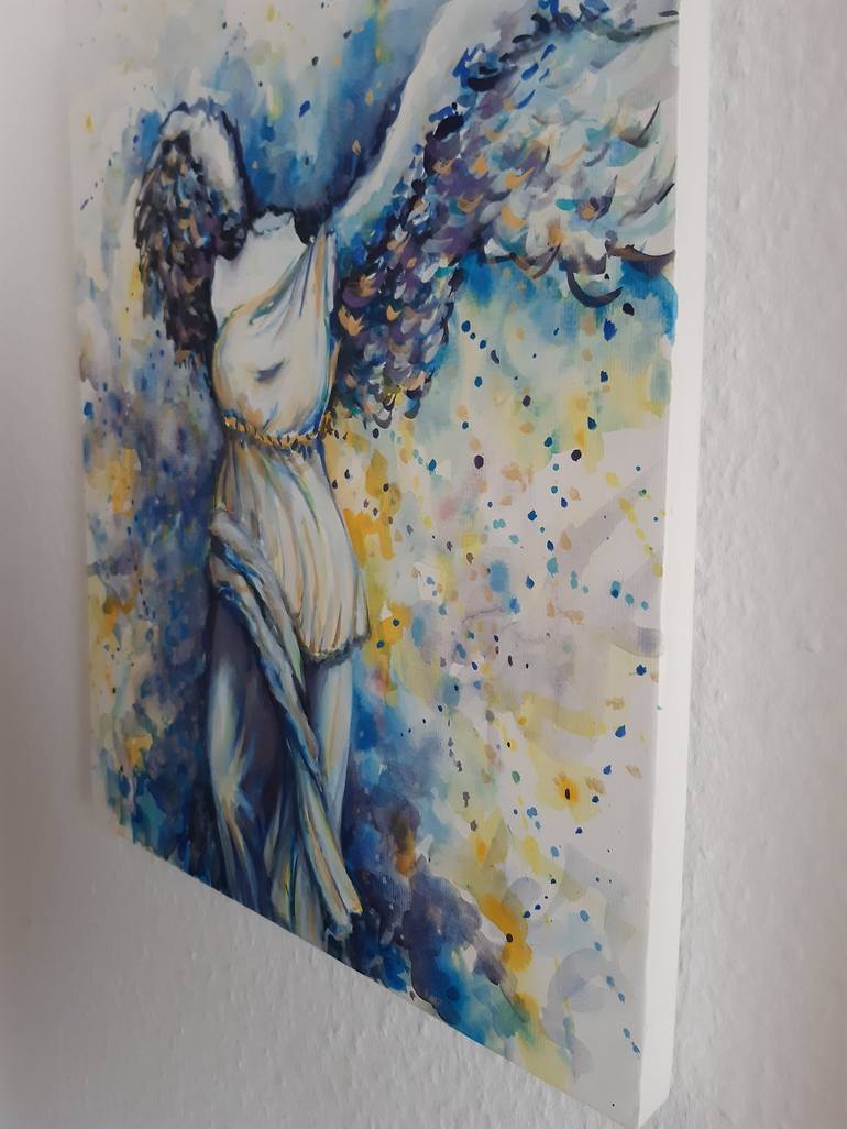 Original Art Deco Classical mythology Painting by Iryna Pechena