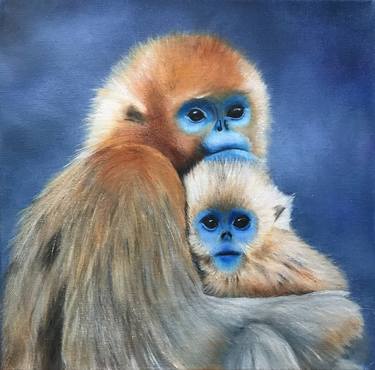 Original Portraiture Animal Paintings by Mandy Pritty