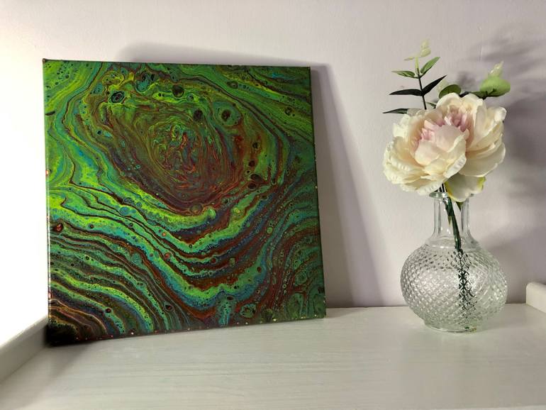 Original Abstract Painting by Nicola Mills