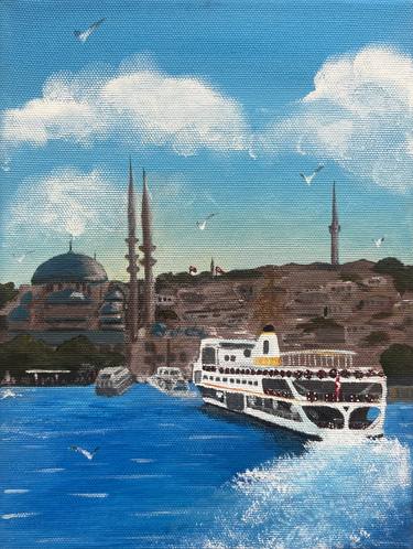 Original Realism Landscape Painting by Lola Bellalaart