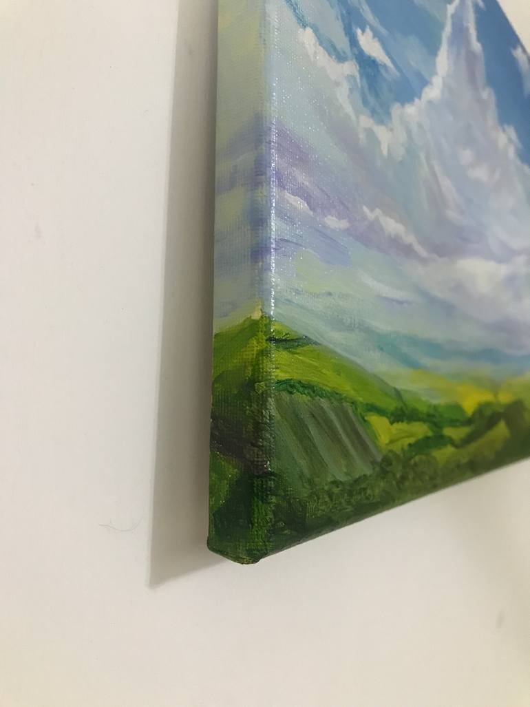 Original Expressionism Landscape Painting by Aisha Bredemeyer