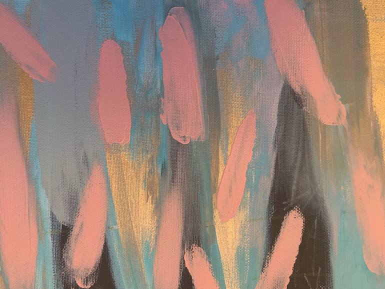 Original Abstract Expressionism Abstract Painting by Lora Carvalho