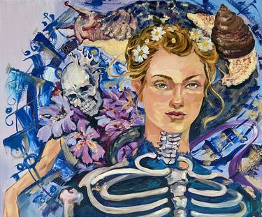 Print of Abstract Women Paintings by Ekaterina Kravchenko