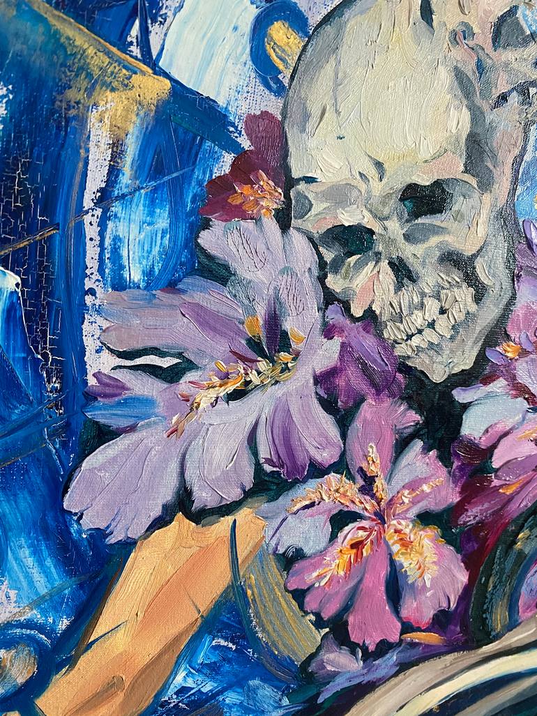 Original Abstract Women Painting by Ekaterina Kravchenko