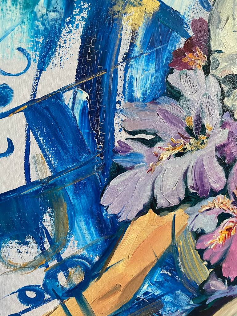 Original Abstract Women Painting by Ekaterina Kravchenko