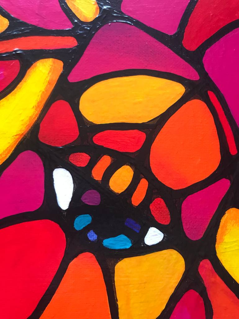 Original Art Deco Beach Painting by Ljubow Jung