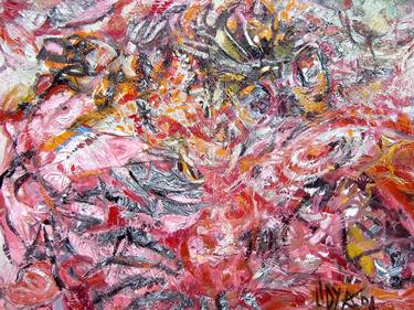 Original Abstract Expressionism World Culture Paintings by Lidya Aaghia Tchakerian