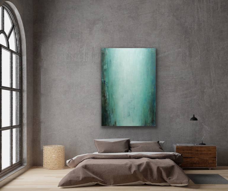 Original ethereal Abstract Painting by Aondrea Maynard