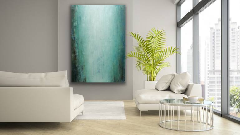 Original ethereal Abstract Painting by Aondrea Maynard