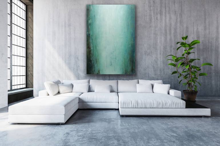 Original ethereal Abstract Painting by Aondrea Maynard