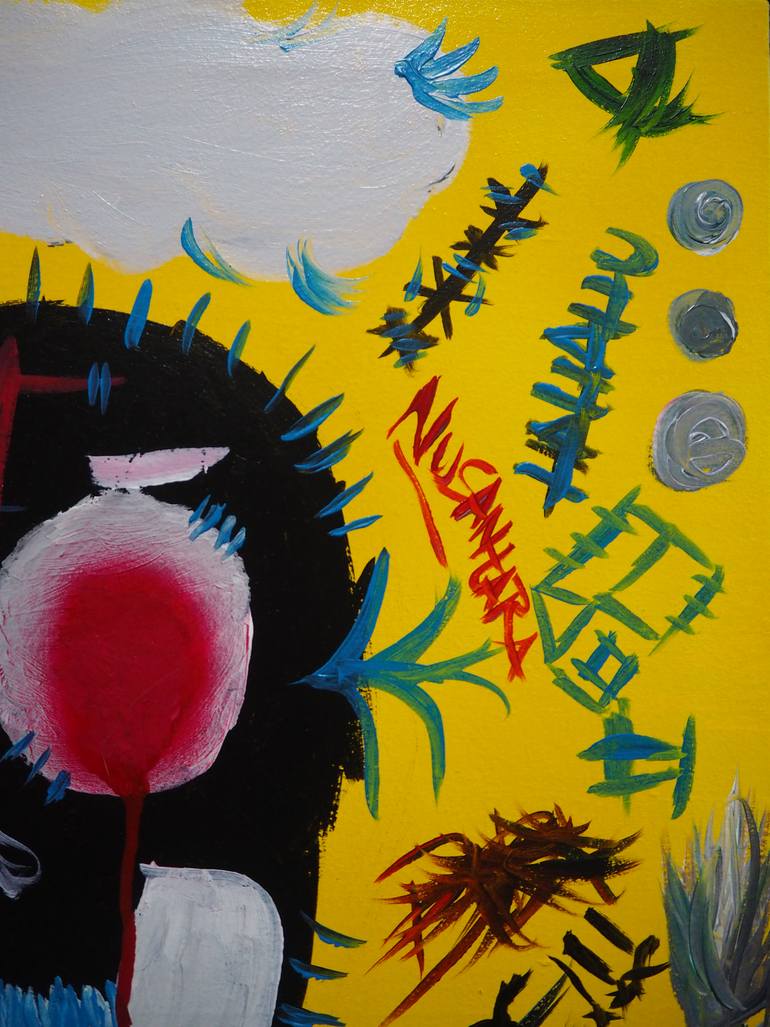 Original Abstract Expressionism Abstract Painting by El Paco