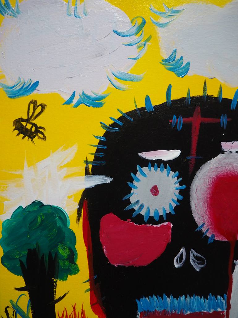 Original Abstract Expressionism Abstract Painting by El Paco