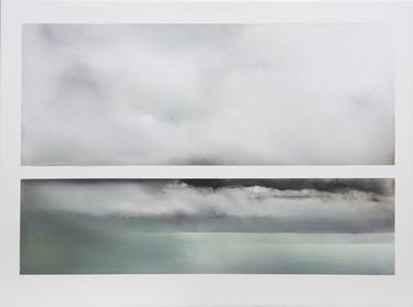 Saatchi Art Artist Hanna Banaszczyk; Paintings, “sea after a storm” #art