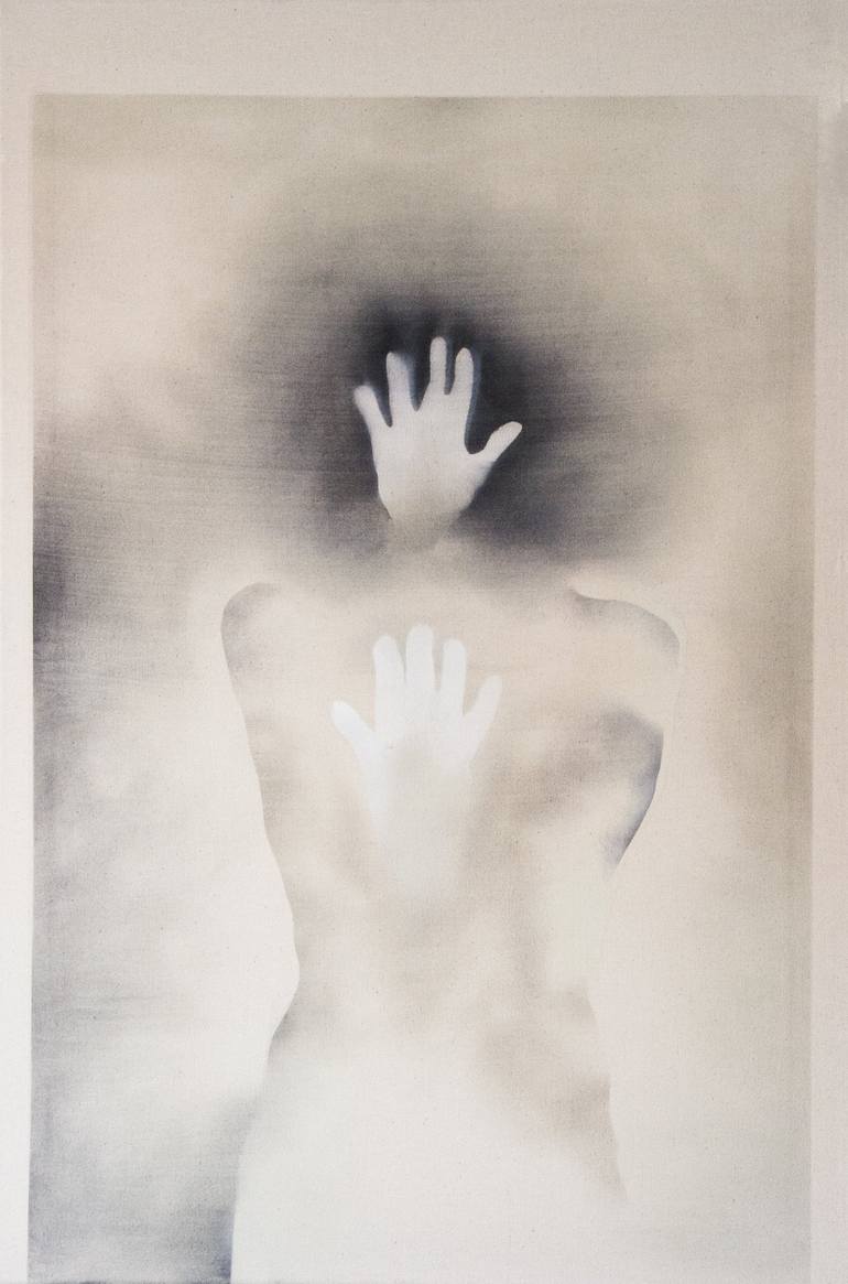 Original Abstract Body Paintings by Hanna Banaszczyk
