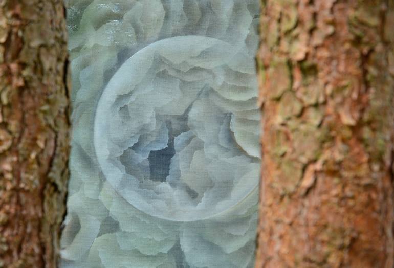 Original Abstract Nature Painting by Hanna Banaszczyk