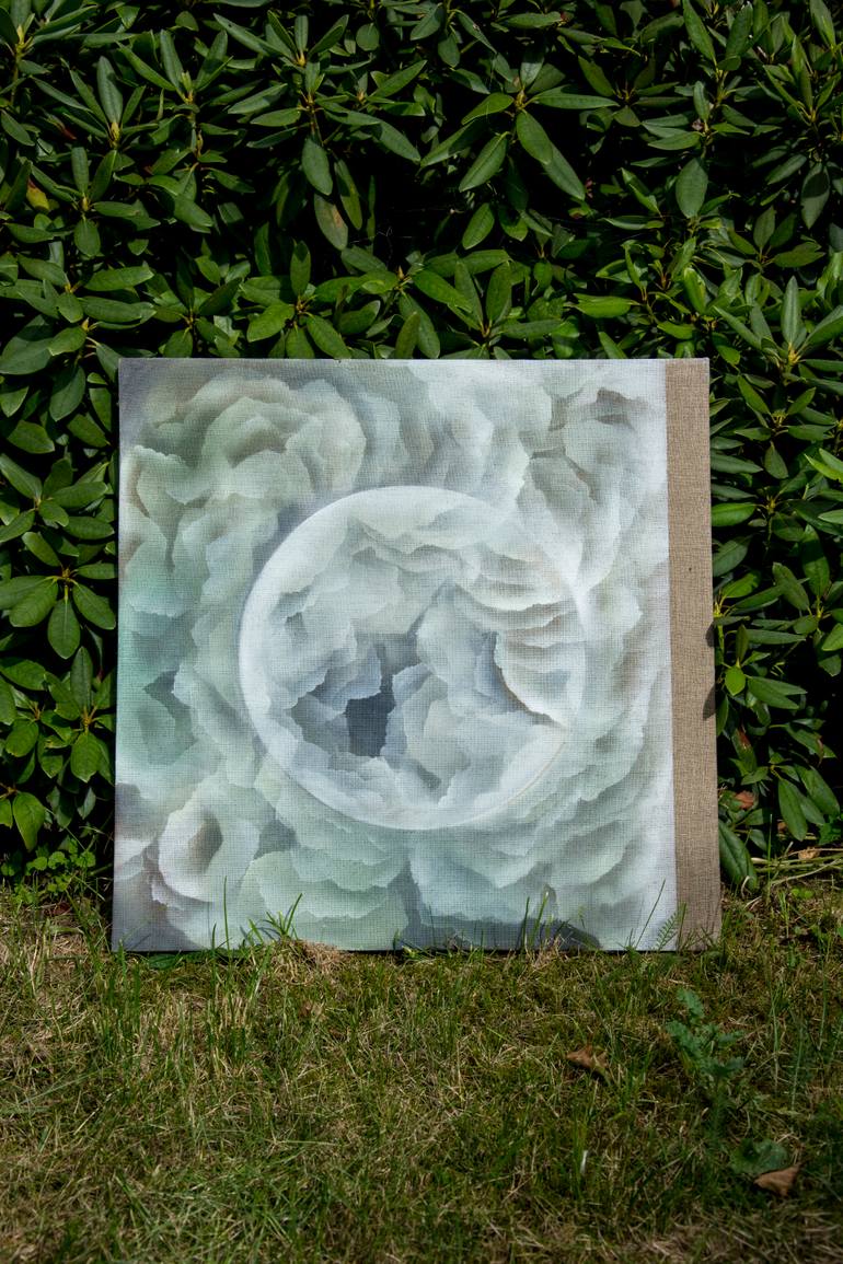 Original Abstract Nature Painting by Hanna Banaszczyk