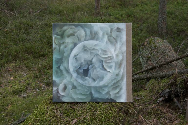 Original Abstract Nature Painting by Hanna Banaszczyk