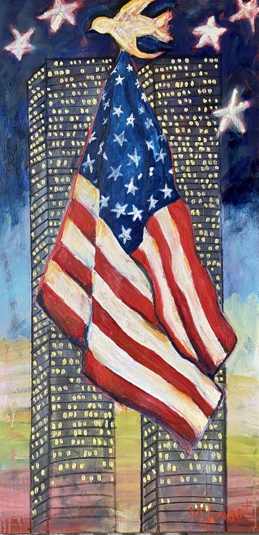 famous american flag art