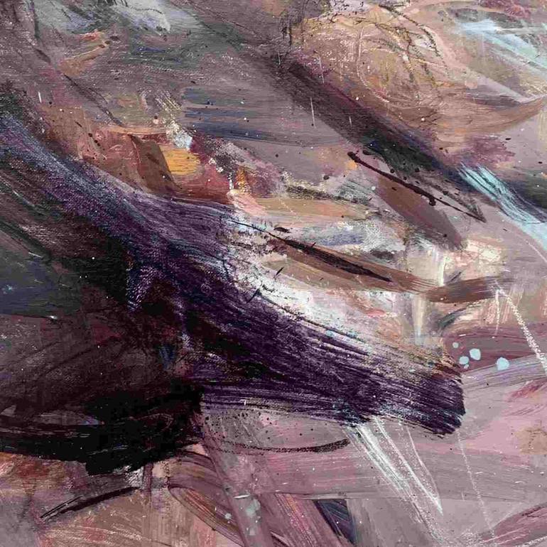 Original Abstract Expressionism Abstract Painting by Lisa Parkyn