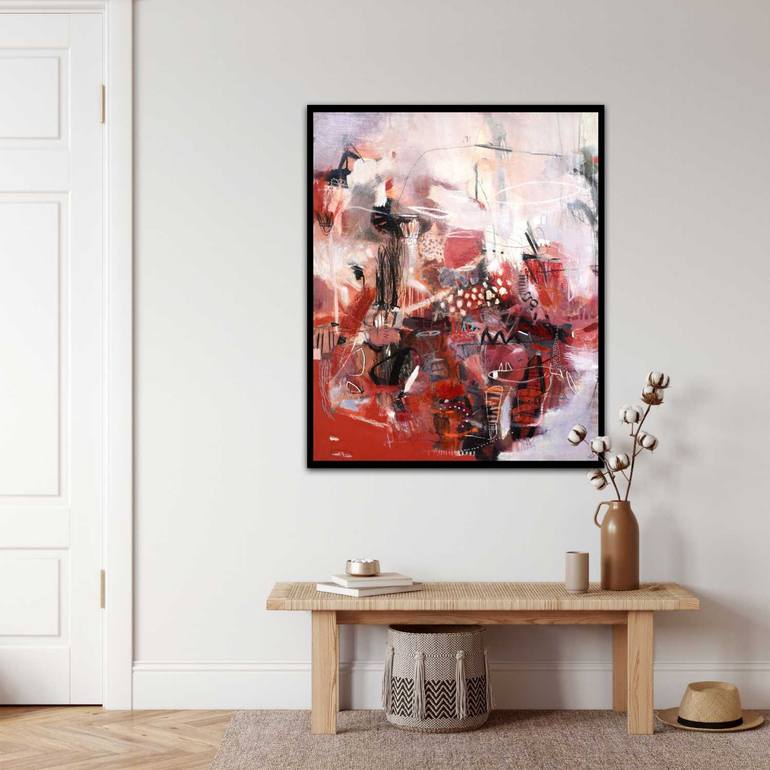 Original Abstract Painting by Lisa Parkyn