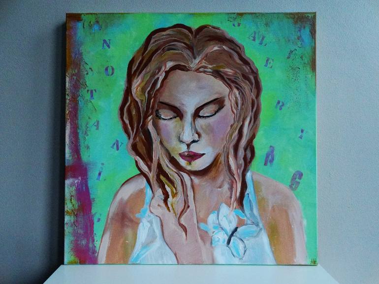 Original Figurative Portrait Painting by Antonia Hoybakk