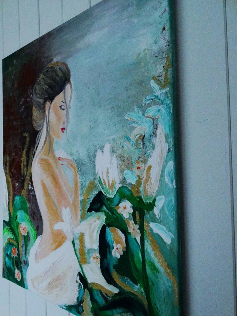 Original Women Painting by Antonia Hoybakk