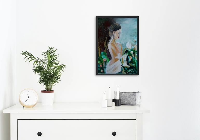 Original Women Painting by Antonia Hoybakk