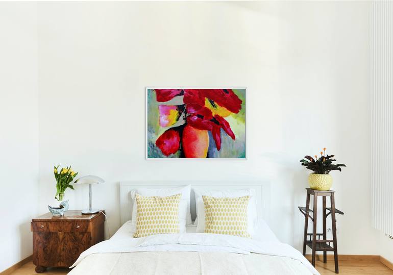 Original Abstract Painting by Antonia Hoybakk