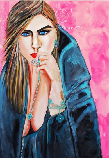 Original Women Paintings by Antonia Hoybakk