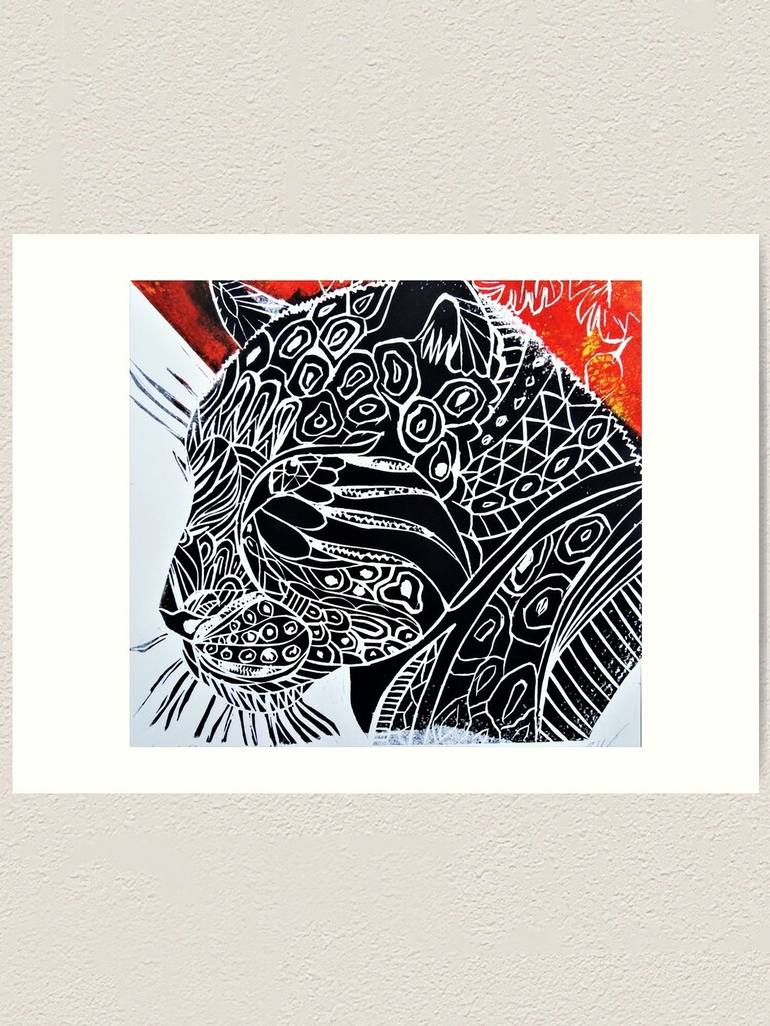 Original Animal Printmaking by Antonia Hoybakk