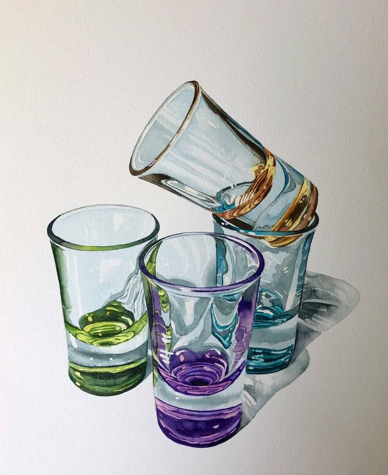 Original Realism Still Life Paintings by Serpil Umit