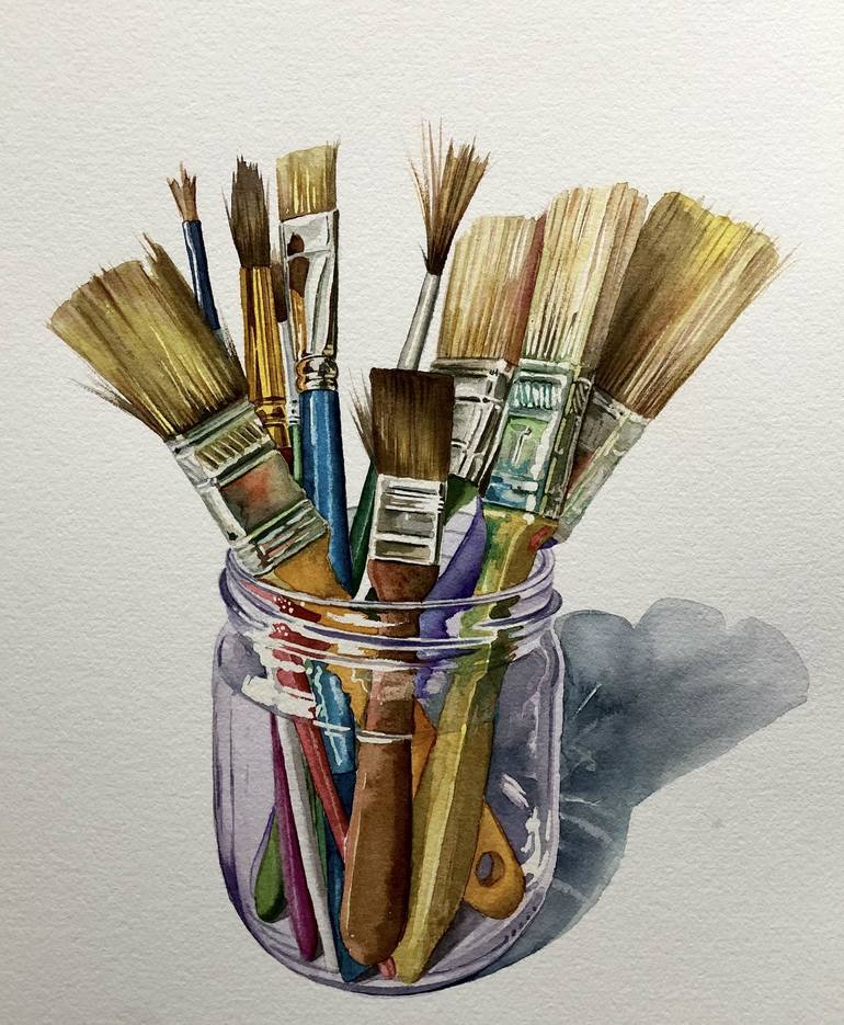 Original Realism Still Life Paintings by Serpil Umit