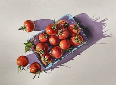 Original Still Life Paintings by Serpil Umit