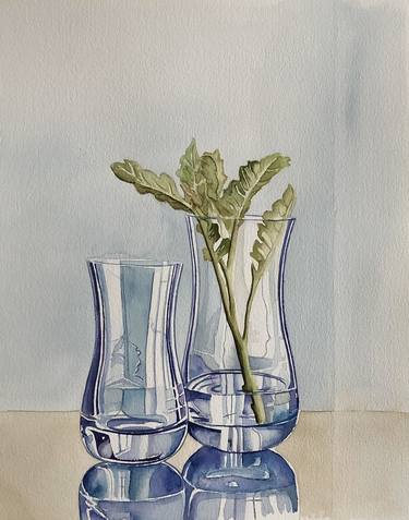 Original Still Life Paintings by Serpil Umit