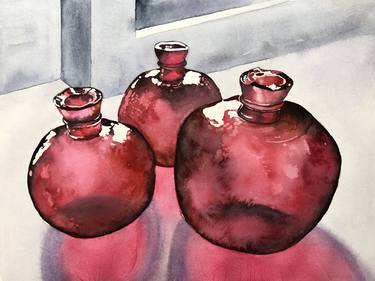 Three Red Vases (115) thumb