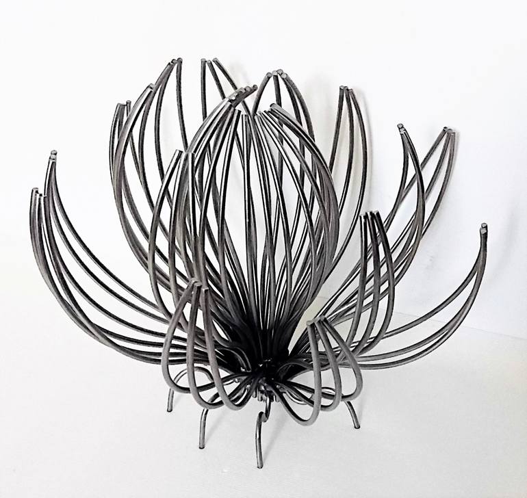 Original Contemporary Floral Sculpture by Albert Dura
