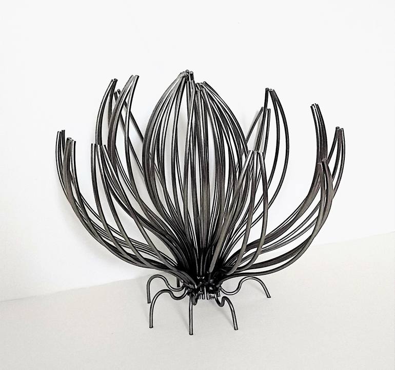 Original Contemporary Floral Sculpture by Albert Dura