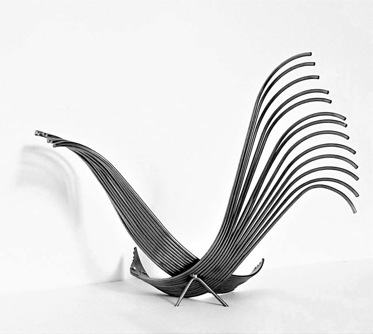 Original Contemporary Animal Sculpture by Albert Dura