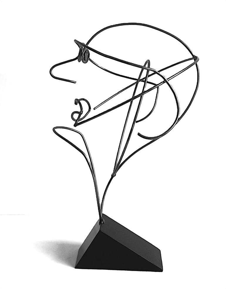 Original Cubism Abstract Sculpture by Albert Dura