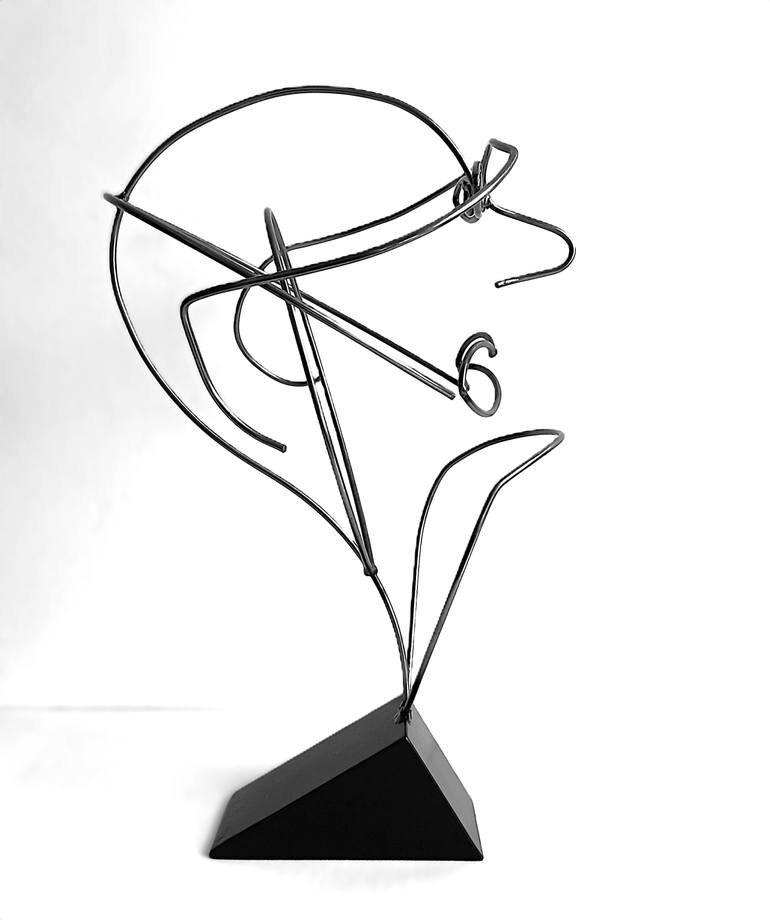Original Cubism Abstract Sculpture by Albert Dura
