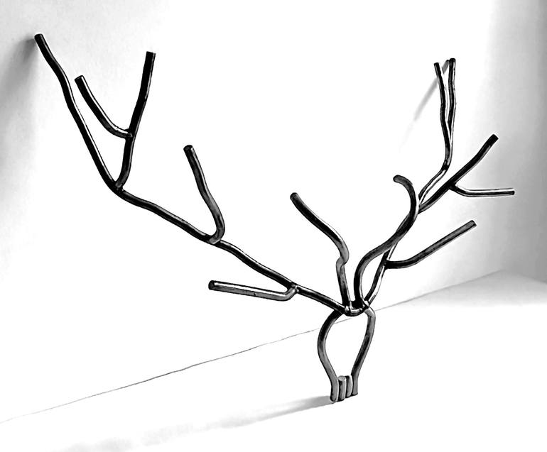 Original Abstract Animal Sculpture by Albert Dura