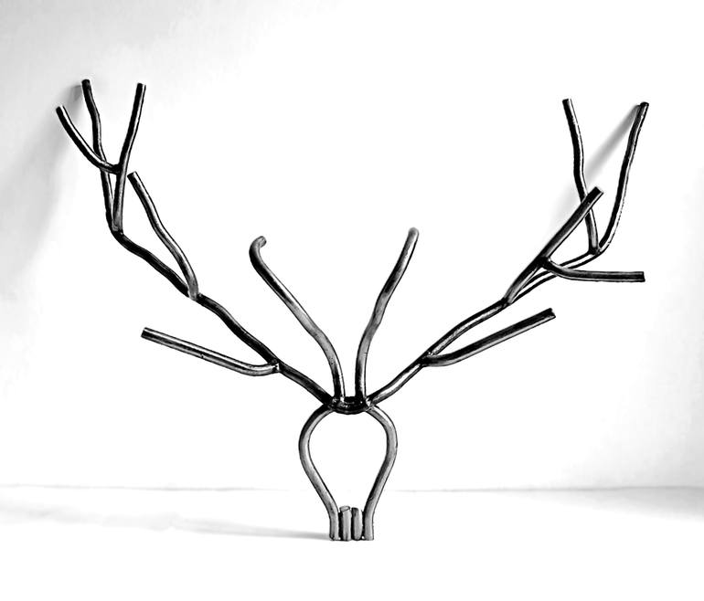 Original Abstract Animal Sculpture by Albert Dura
