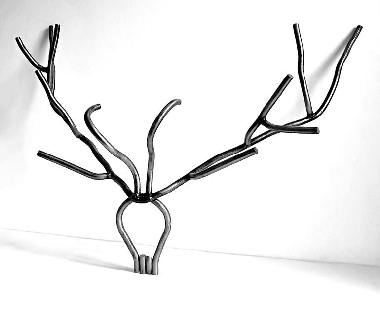 Original Abstract Animal Sculpture by Albert Dura