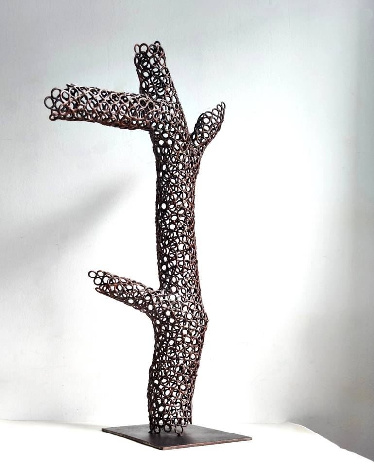 Original Abstract Nature Sculpture by Albert Dura
