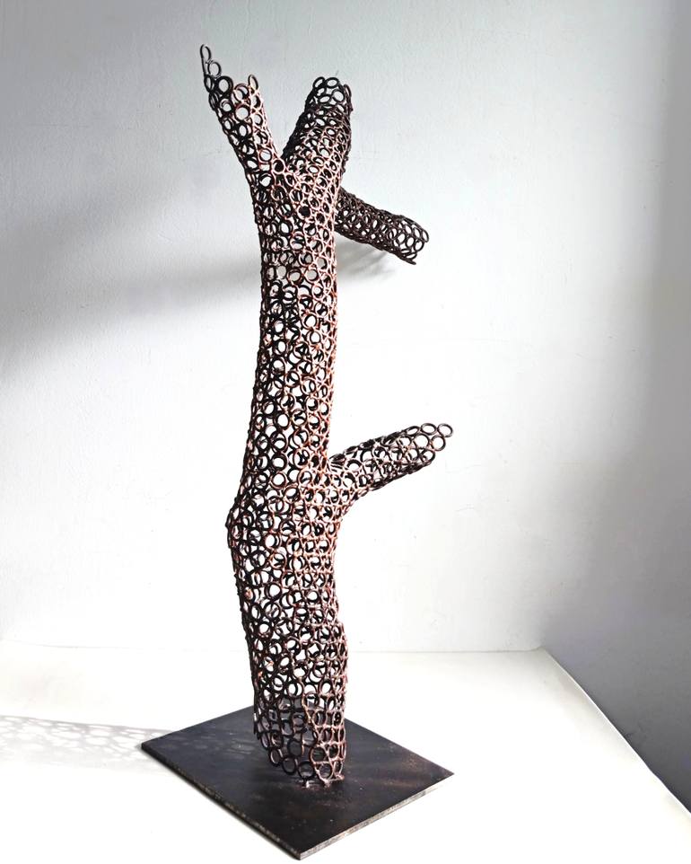 Original Abstract Nature Sculpture by Albert Dura