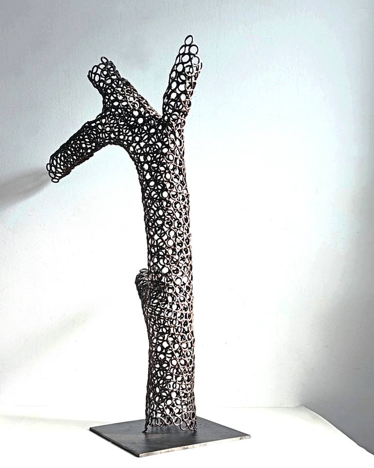 Original Abstract Nature Sculpture by Albert Dura