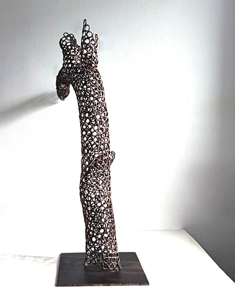 Original Abstract Nature Sculpture by Albert Dura