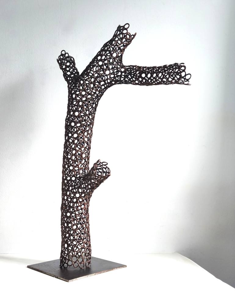 Original Abstract Nature Sculpture by Albert Dura
