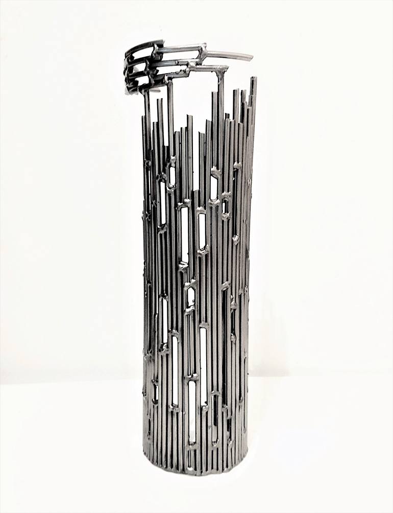 Original Abstract Architecture Sculpture by Albert Dura